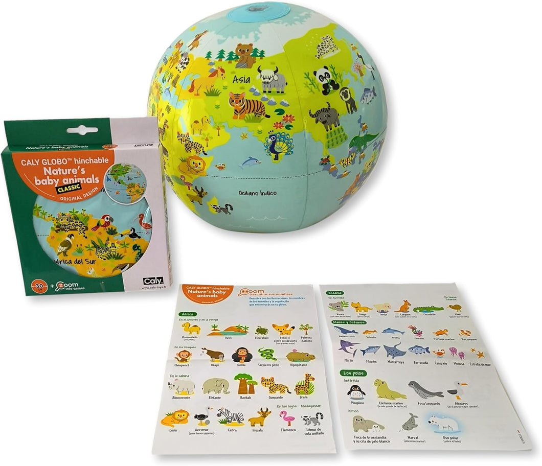 Globo  Terraqueo Baby Animals 30CM
