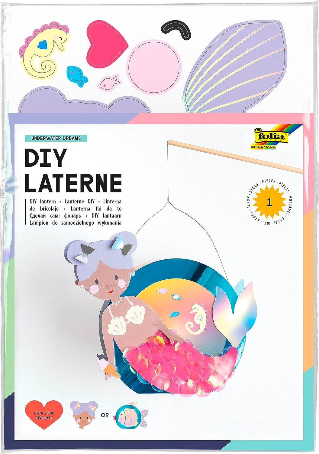 Lantern Craft Kit Underwater Dreams
