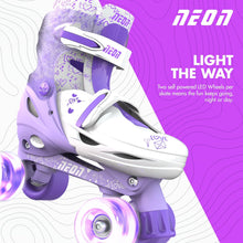 Neon Combo Skates Purple US Big Kid 3-6