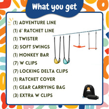 Adventure Line- Swing(2 Diseños)