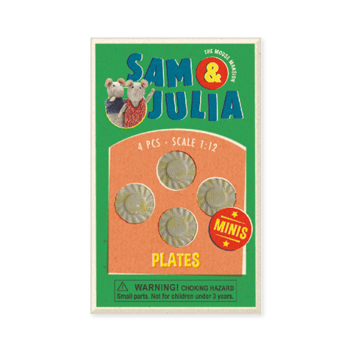 Minis-Plates(4 PCS)