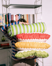 Vibes Rect Cushion Linen Mustard