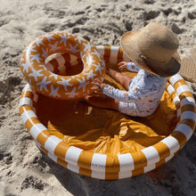 Swimming Pool 100 cm Yellow Striped
