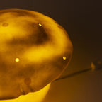 Medium Mushroom Night Lamp, Gold
