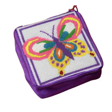 Butterfly Needlepoint Bag Kit
