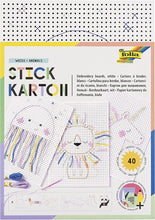 Embroidery boards White - Animals