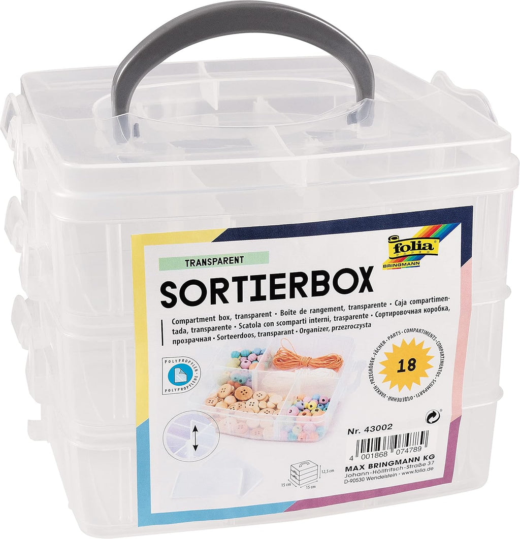 Compartment Box Transparent