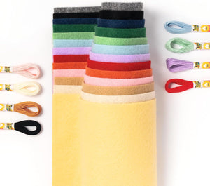 Felt DIY-Box Rainbow Edition