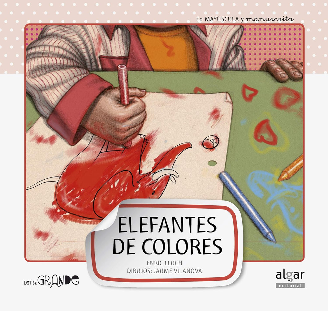 Elefantes de colores