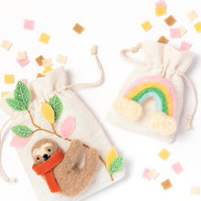 Felt DIY-Box Rainbow Edition