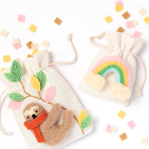Felt DIY-Box Rainbow Edition