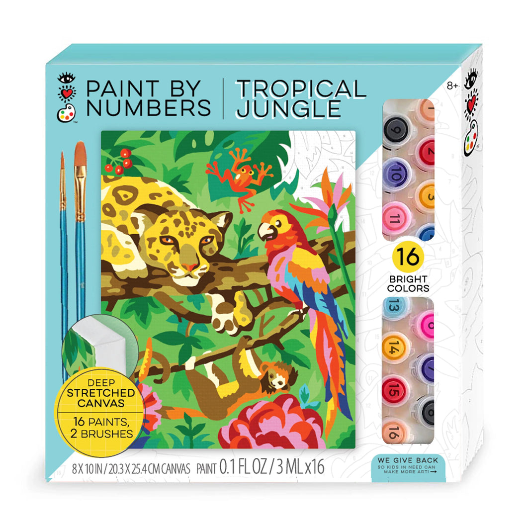 Paint by Numbers Jungle