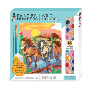 Paint by Numbers Horses