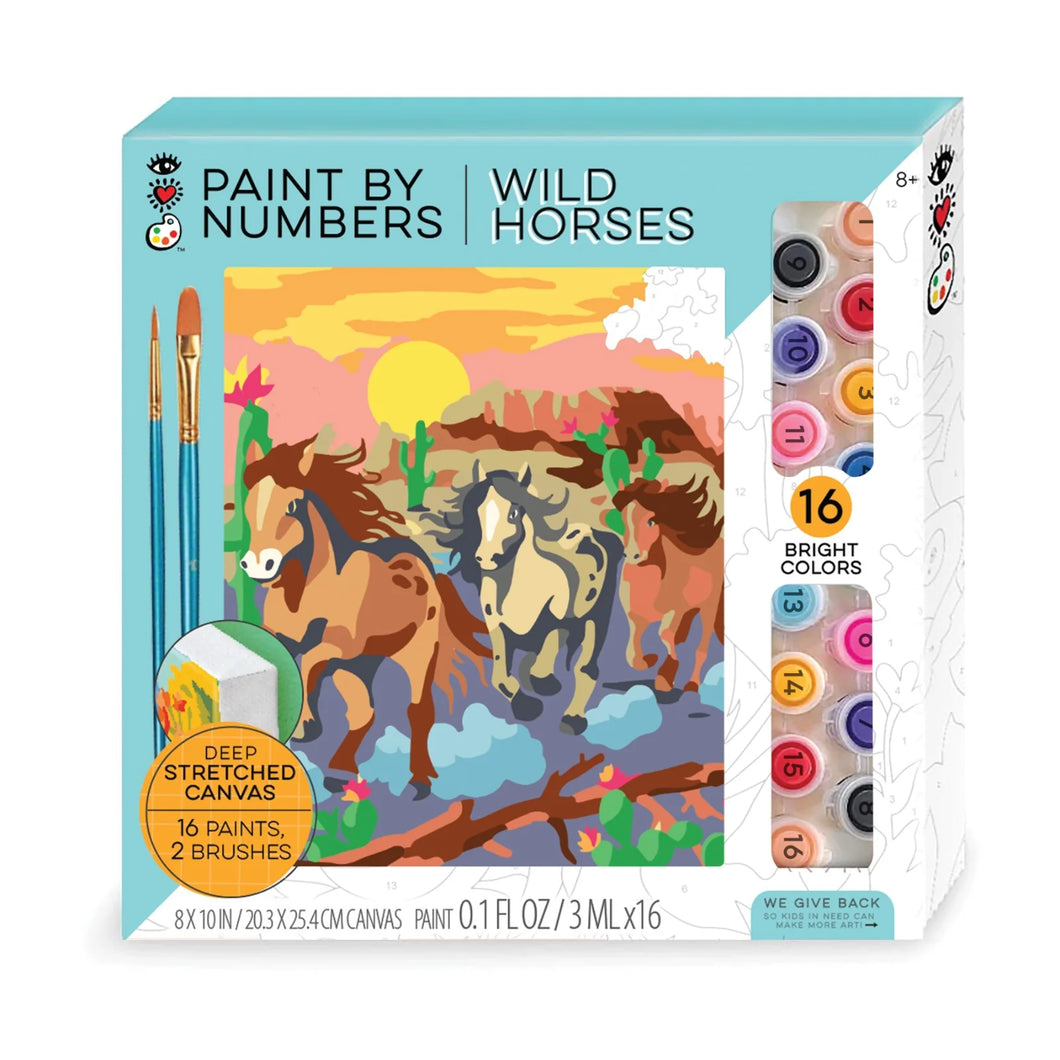 Paint by Numbers Horses