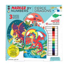 Marker By Numbers Dragons