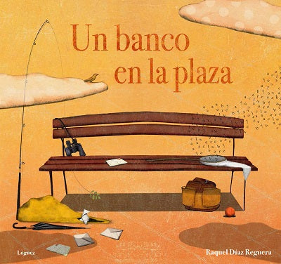 Un banco en la plaza