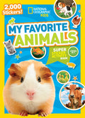 My Favorite Animals Super Sticker Activity Book