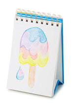 Colorbrush- Pastel watercolor pencil + paintbrush
