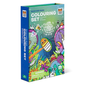 Colouring Set - Backyard Bugs