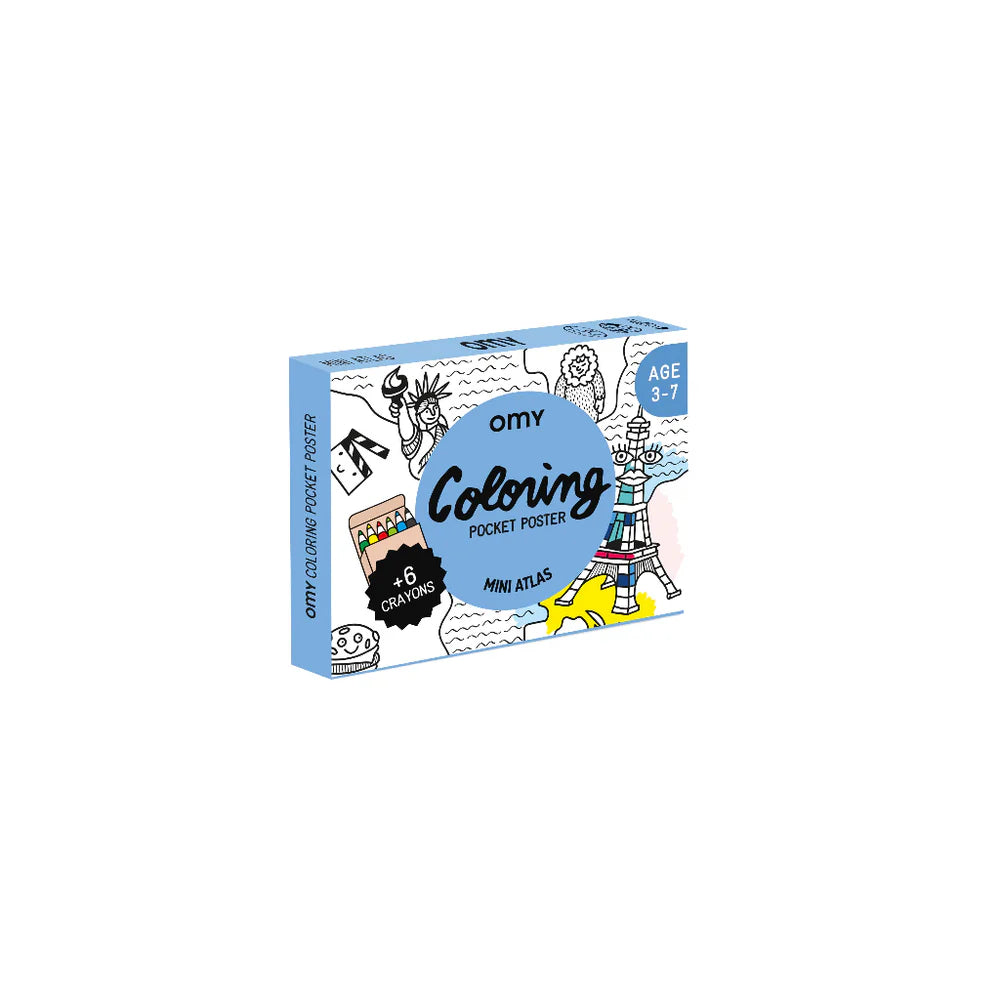 Mini atlas - Coloring pocket