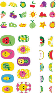 Nail stickers - Frutas