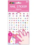 Large Nail stickers - Unicorns