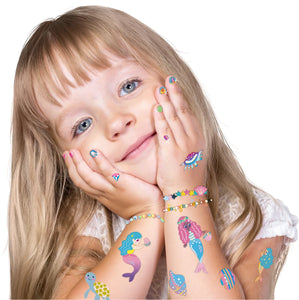 Nail Stickers and Tattoos - Mermaid