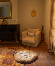 Ari Lion Head Rug Large