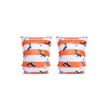 Arm Bands - Red/White - Ocean Stripes - 2/6 Years