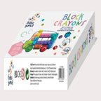 Block Crayons School Bus