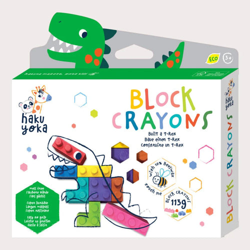 Block Crayons T-Rex