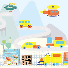 Stamp and match (4 Diseños)