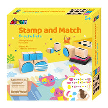 Stamp and match (4 Diseños)