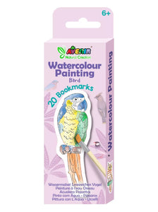 Booksmarks Watercolour Painting Bird