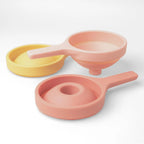 Coral/Yellow Funnel Set