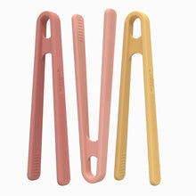 Coral/Yellow Tongs Set