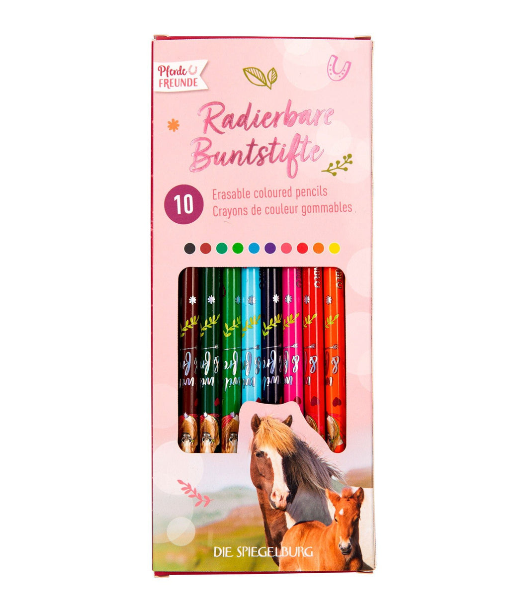 Erasable Coloured Pencils  Horse Friends