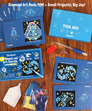Mini Diamond Art Cards - Zodiac Glow