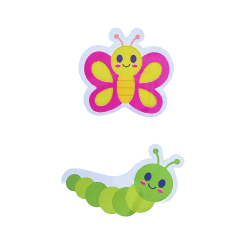 Caterpillar & Butterfly Bandages