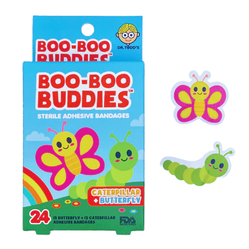 Caterpillar & Butterfly Bandages