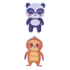 Sloth & Panda Bandages