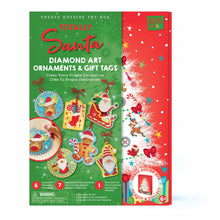 Totally Santa Diamond Art Ornaments & Gift Tags