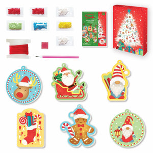 Totally Santa Diamond Art Ornaments & Gift Tags