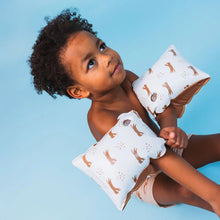 Swimming Armbands Brown Leopard Animal
