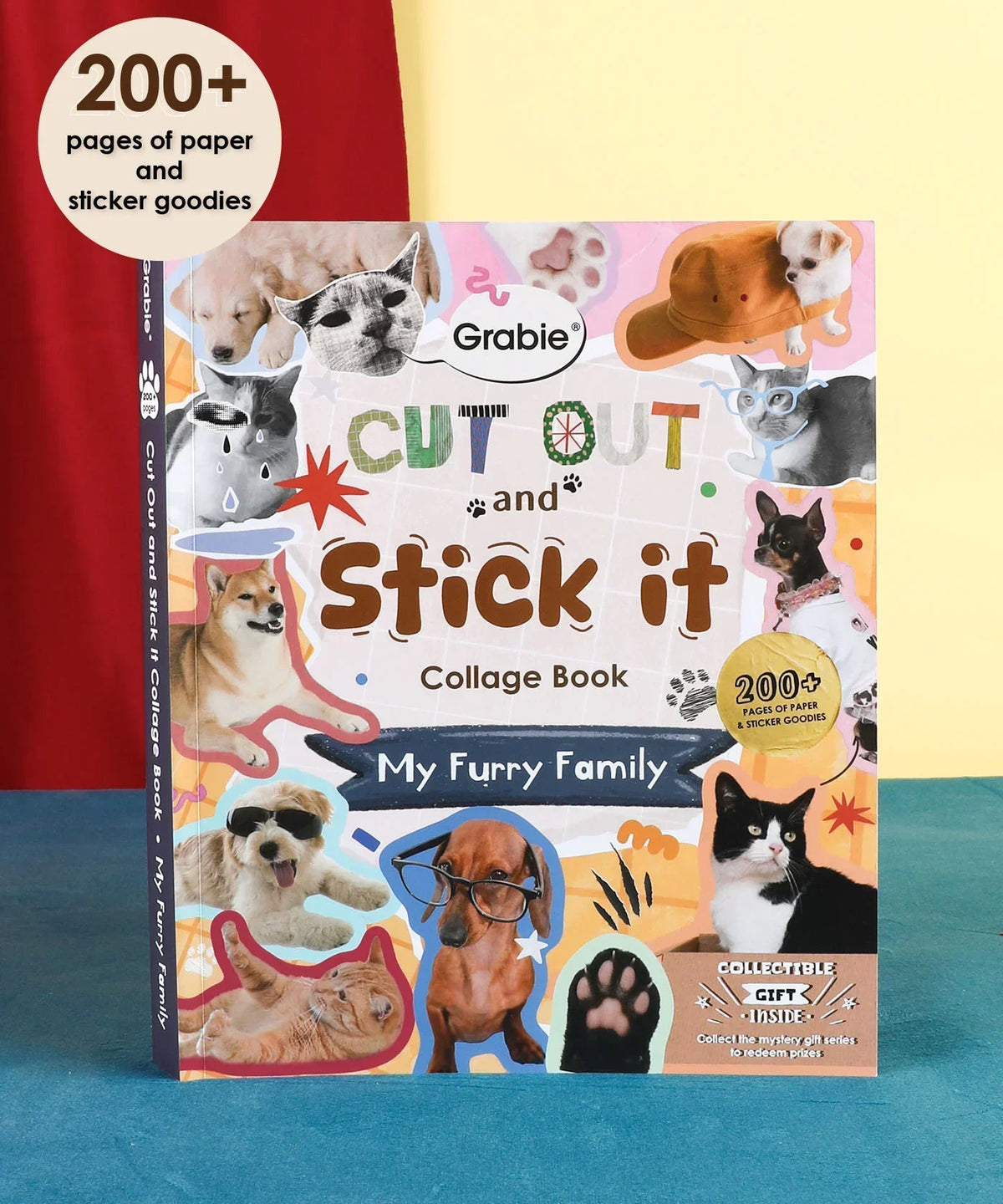 My Furry Family Collage Activity Book