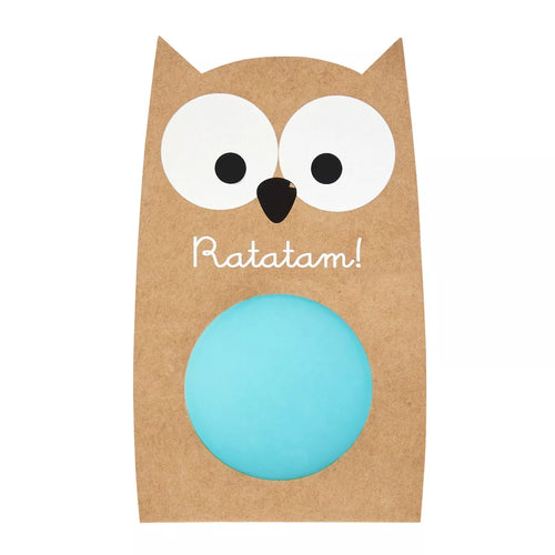 Owl Bouncy Ball Blue