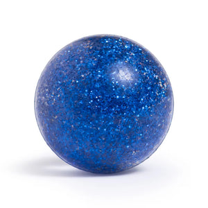 Mouse Glitter Bouncy Ball Blue