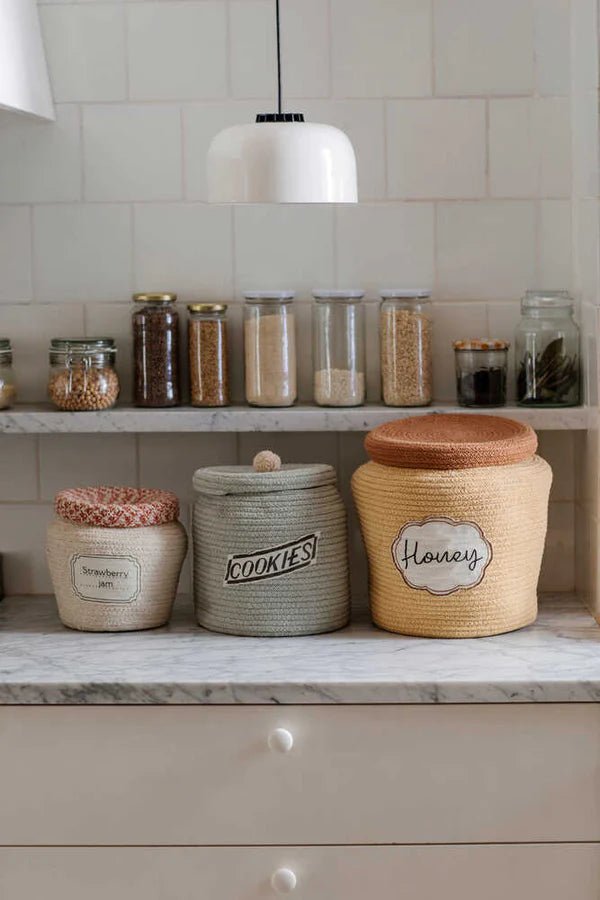 Basket Cookie Jar