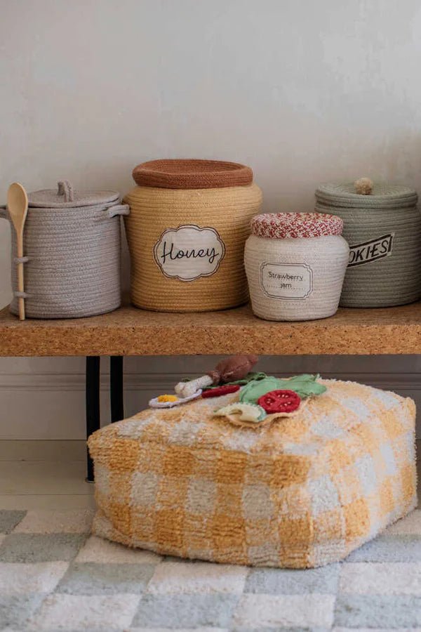 Basket Cookie Jar