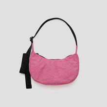 Small Nylon Crescent Bag - Azalea Pink